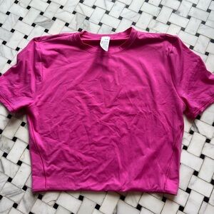 Pink lululemon shirt